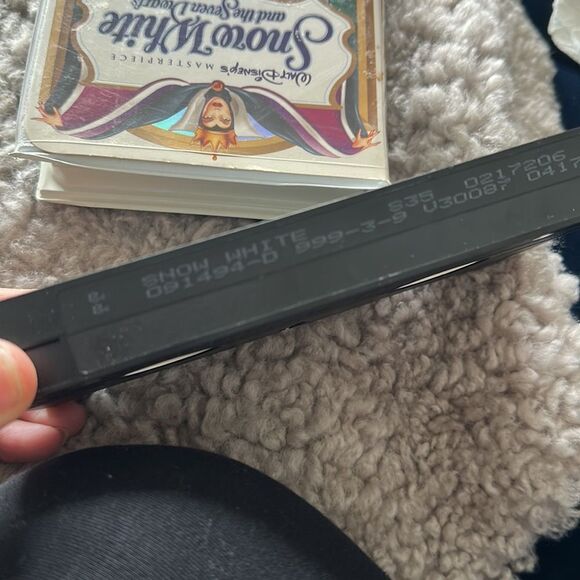 Walt Disney's Masterpiece Snow White and the Seven Dwarfs VHS Video #1524 Rare! - Picture 9 of 10